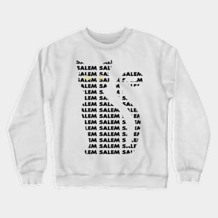 Salem Cat design Crewneck Sweatshirt